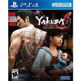 (พิม NEWGAME ในช่องโค้ดส่วนลด)Yakuza 6 The Song of Life PS4 (Z3)