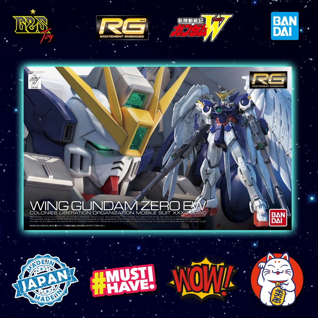 RG Wing Gundam Zero EW จากภาค Gundam Wing