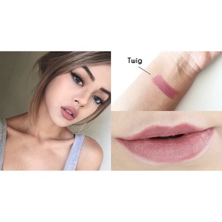 Beauty-Siam แท้ทั้งร้าน !! แบ่งขายลิปสติก MAC LIPSTICK สี TWING 0.5 G. แบ่งขายใส่กระปุก แถมแปรงทาลิปฟรี แท้100%