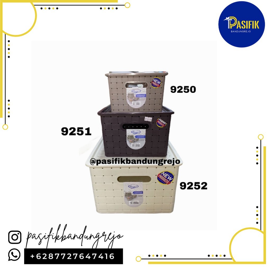 กล่องอเนกประสงค์สําหรับเก็บของ LUGANO HAWAII