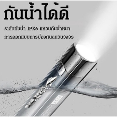 40237 ไฟฉายอเนกประสงค์ ไฟฉายพกพา ไฟฉายแรงสูง ไฟฉาย2in1 ส่องไกล ขนาดเล็ก ยังไม่มีคะแนน #7