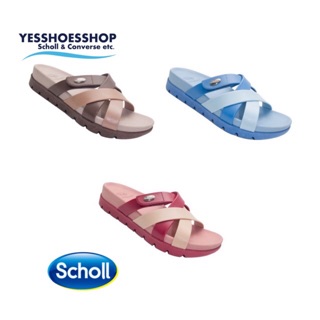 รองเท้า Scholl รุ่นPercy เพอร์ซี่ 576 รองเท้าแตะสกอล์ลสุขภาพไบโอปรินท์ สินค้าลิขสิทธิ์แท้พร้อมกล่อง