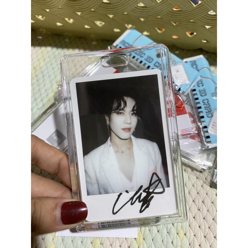 KEJEA Transparent Acrylic ID Card Cover / กรอบอะคริลิคใส่บัตร