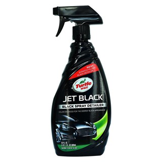 สเปรย์เคลือบสีรถ TURTLE WAX 23 ออนซ์ CAR SPRAY WAX TURTLE WAX JET BLACK 23OZ