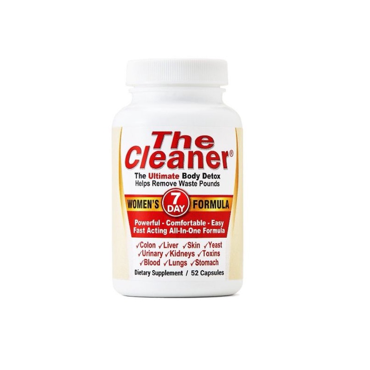 The Cleaner 7 days women's detox formula (52 capsules)พร้อมส่ง