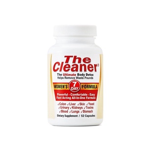 The Cleaner 7 days womens detox formula (52 capsules)พร้อมส่ง