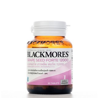 Blackmores grape seed Forte 12000mg 30เม็ด