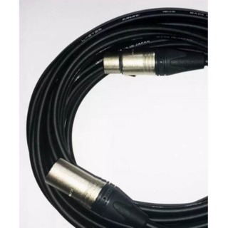 สายไมโครโฟนสำเร็จรูป L-2T2S CANARE Braid Shield XLR (Male) to XLR (Female) เข้าหัว Neutrik (สายไมค์ 3Pin XLR ผู้-เมีย)