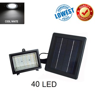 Solar Solute Spotlight 40LED สปอตไลท์พลังงานแสงอาทิตย์ 240 Lumen รหัส03