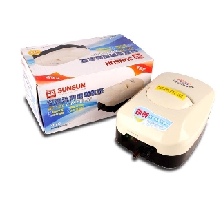 ปั๊มลม SUNSUN รุ่น YT-818 ปั้มลมมีแบตเตอร์รี่ สำรองไฟ เวลาไฟดับ ยี่ห้อ SUNSUN AC/DC Air Pump YT-818 --สินค้ามีพร้อมส่ง--