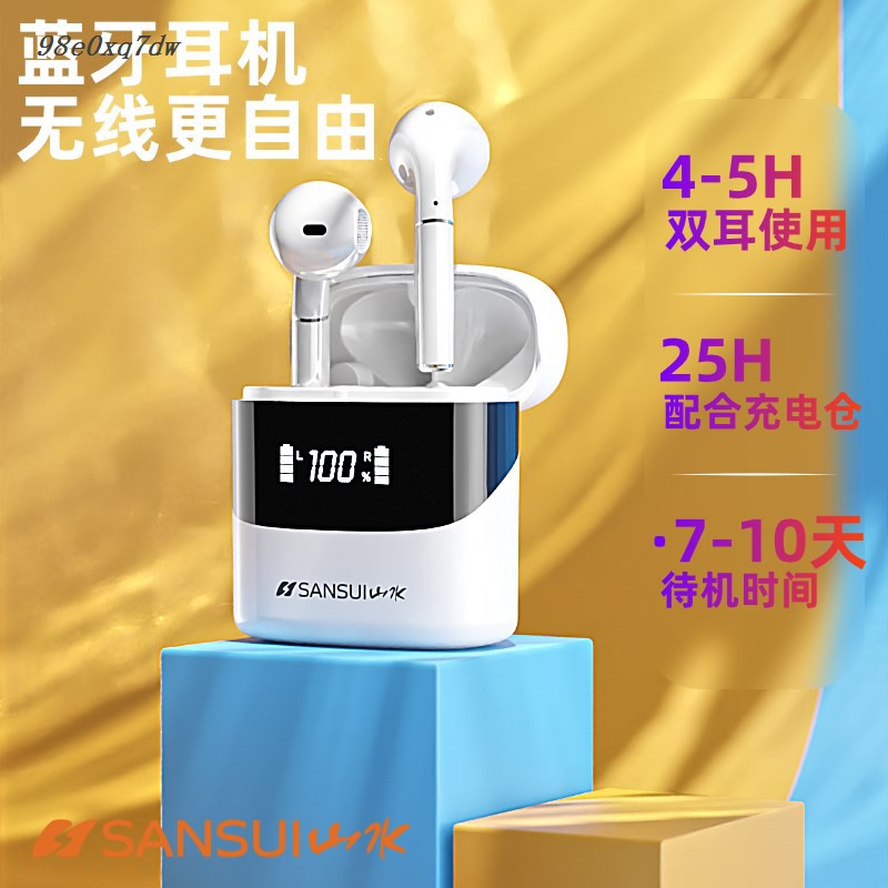 ♥♥ชุดหูฟังบลูทู ธ ไร้สายหูฟังราคาถูกภูมิทัศน์ Binaural รถ 5.0 กีฬาวิ่ง ...