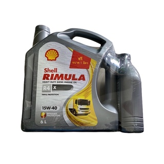 น้ำมันเครื่องShell RIMULA R4X 15W-40