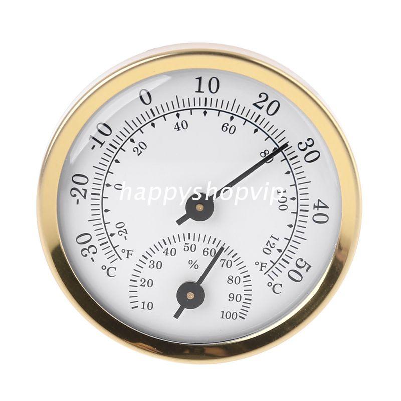 HSV 2in1 Wall Mount Thermometer Hygrometer Mechanical No battery Temperature Humidity Meter Gauge Home Use
