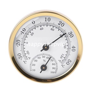 HSV 2in1 Wall Mount Thermometer Hygrometer Mechanical No battery Temperature Humidity Meter Gauge Home Use
