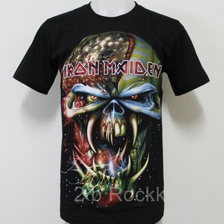 เสื้อยืด IRON MAIDEN ไอเอิร์นเมเดน S91 ไซส์ยุโรป