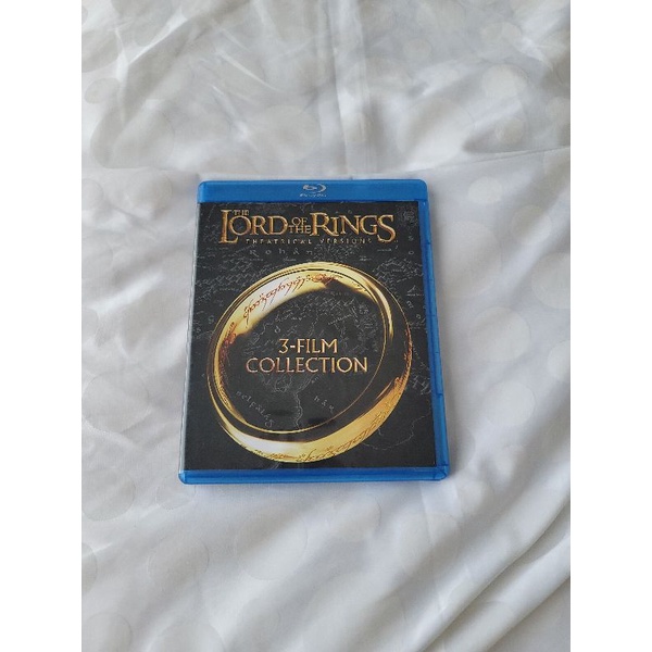 The Lord of the rings trilogy blu ray