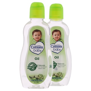 Free Delivery Cussons Baby Oil Green 200ml.Pack1Free1 Cash on delivery