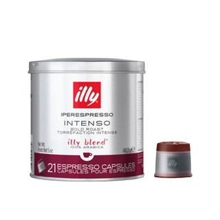 Illy Intenso Bold Roast 21 capsules กาแฟแคปซูล Dark Roasted