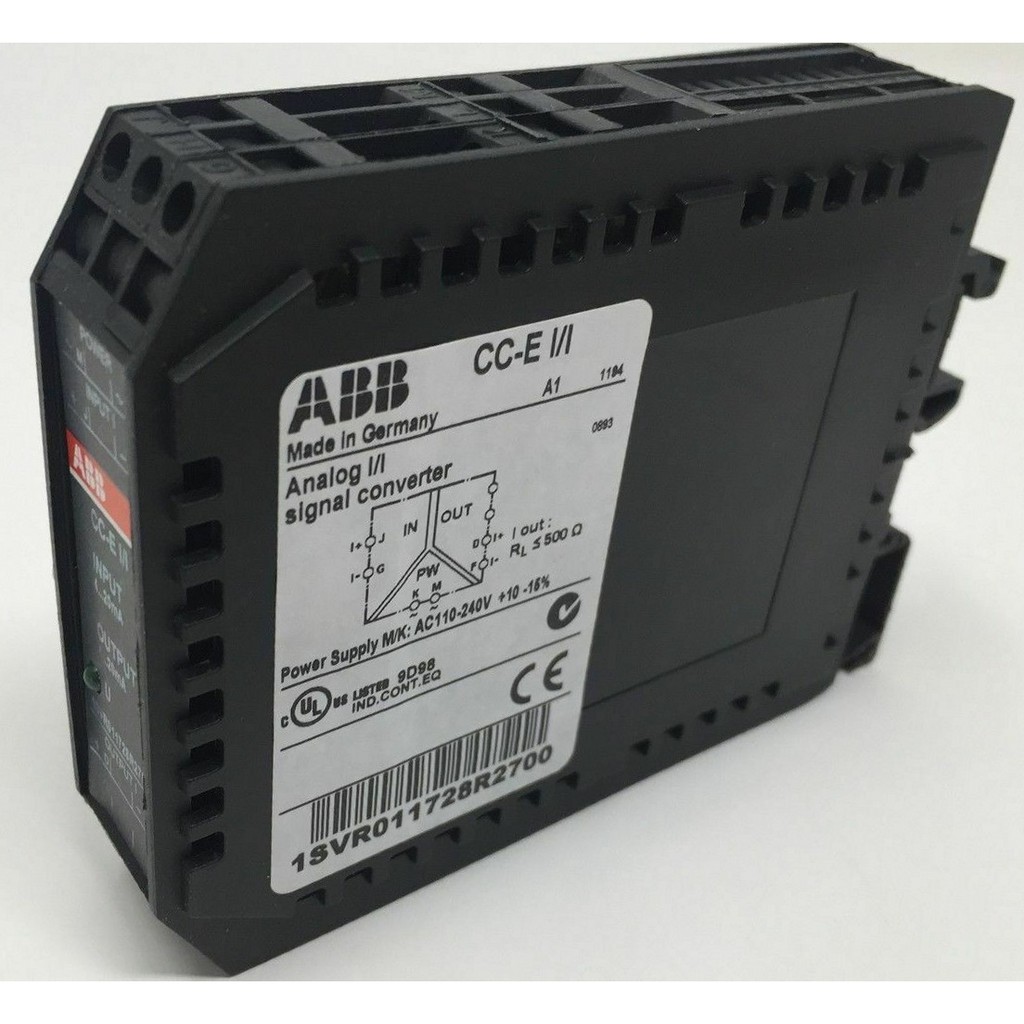 ABB CCE I/I Signal converter 1SVR011728R2700 (p. supp.110240VDC) Shopee Thailand