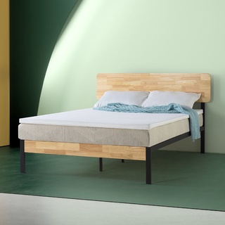 SB Design Square Zinus Topper Cara Charcole Memory Foam ขนาด 5ฟุต หนา4cm. (152x198x4 ซม.)