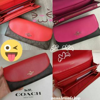 Coach กระเป๋าสตางค์ ใบยาว ใหม่แท้100%