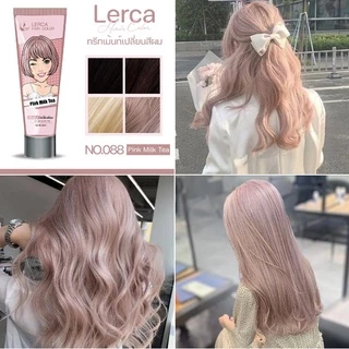 โฉมใหม่ เลอค่า ทรีทเม้น เปลี่ยนสีผม ผมไม่เสีย Lerca hair color - แว็ก สีผม สีเทา หม่น เบจ น้ำตาล ชานม แดง