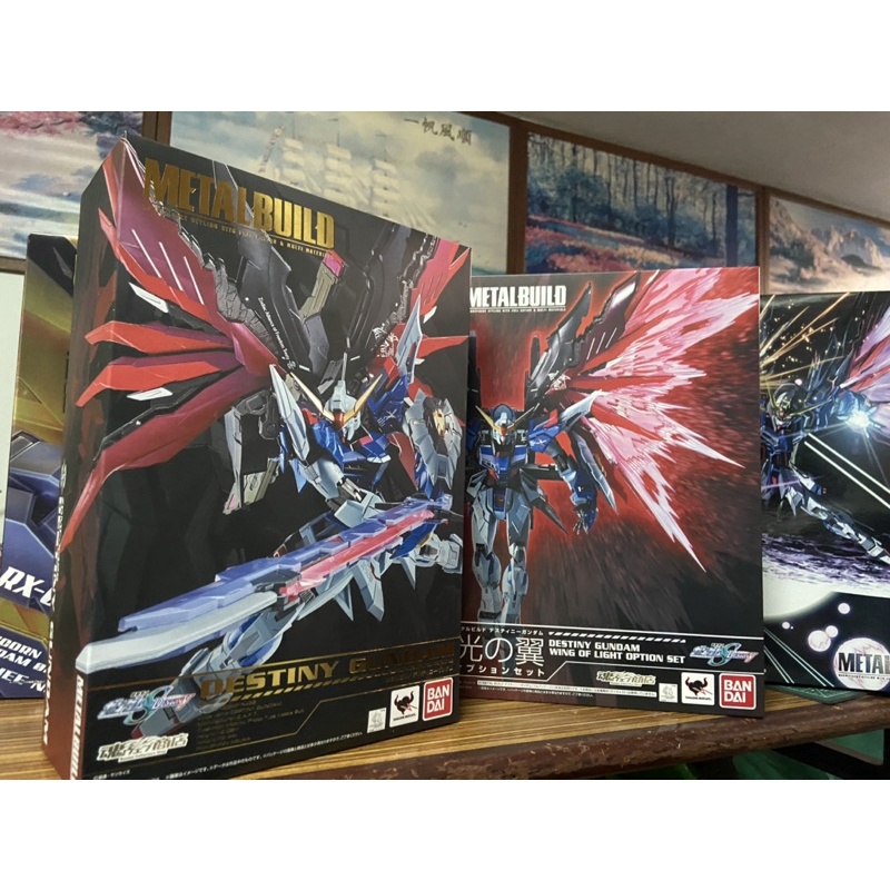 มือ1 - Bandai 1/100 Metal Build MB Destiny Gundam with Wing of light full pack