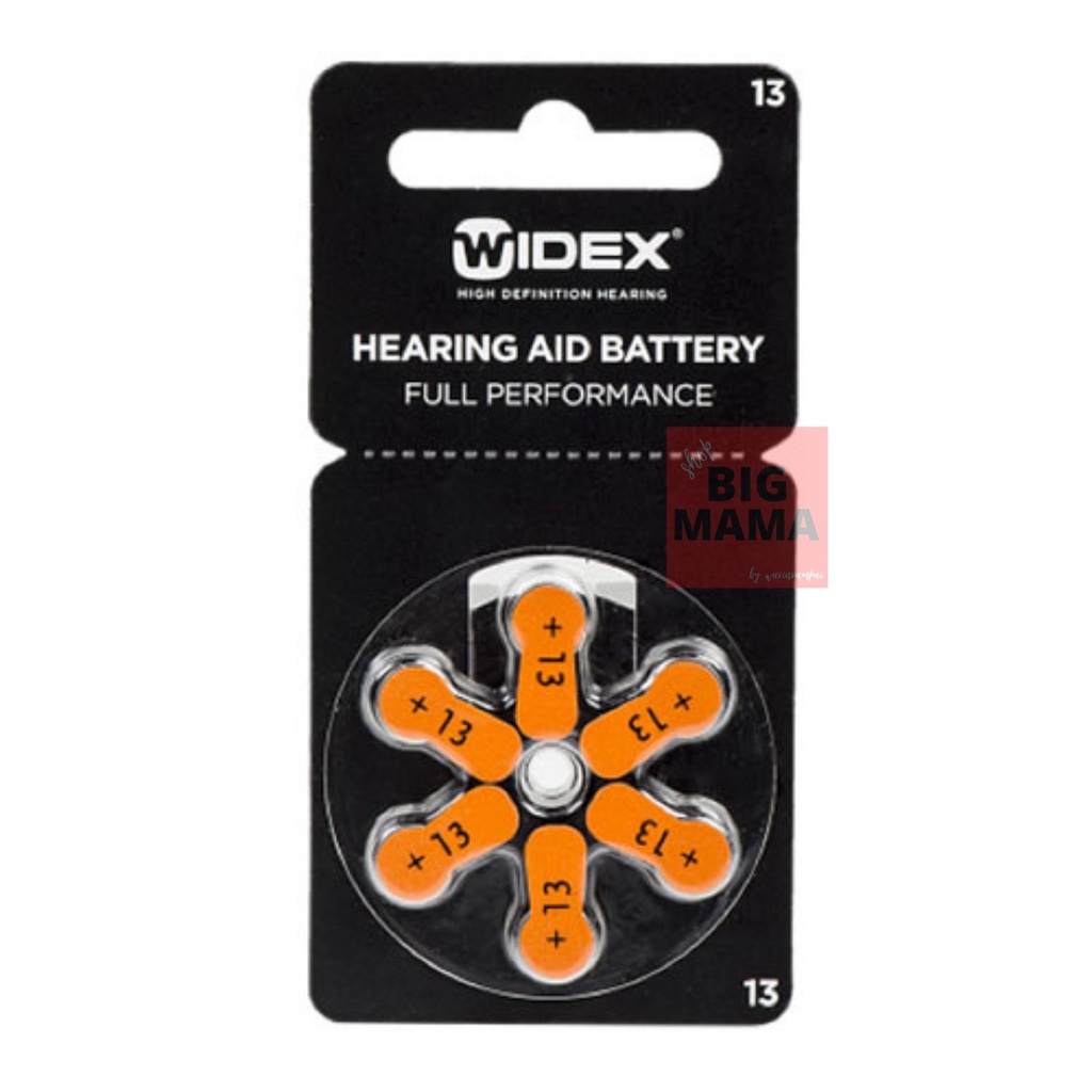Widex A13 Pr48 ถ่านเครื่องช่วยฟัง เบอร์13 สีส้ม HearingAidBattery Size 13 (PR48) ราคา ถูกที่สุด ดีลบีเคเค แกลเลอรีภาพที่ 7