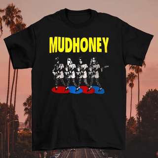 ใหม่ล่าสุด เสื้อยืด ผ้าฝ้าย พิมพ์ลาย Mudhoney Euro Tour สําหรับผู้ชาย