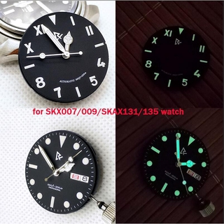 นาฬิกาข้อมือหน้าปัด 28 . 5 มม . สําหรับ Skx007 / 009 / Skax131 / 135(Not included hands)