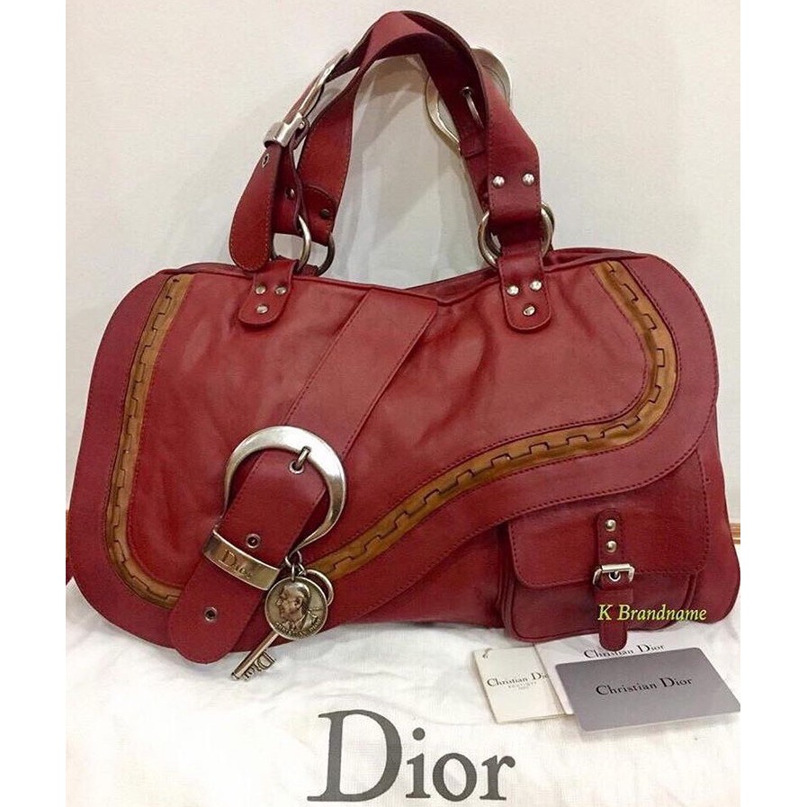 Christian Dior Gaucho Dubble Saddle Shoulder Bag