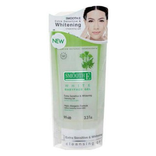 @@Smooth E White Babyface Gel สมูทอี ไวท์ เบบี้เฟซ เจล เพื่อผิวขาว กระจ่างใส มี2ขนาด 45ml, 99ml