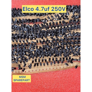 Elco 4.7uf 250V Nippon Chemicon