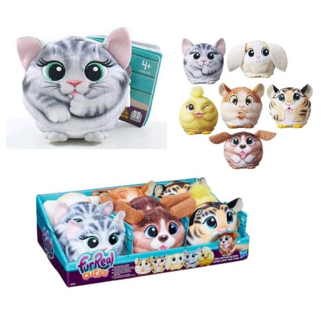 furReal Friends Cuties Beagle, Tiger, Kitty, Bunny, Chick, Hamster Basic Plush Toy ตุ๊กตา fur real มีเสียงร้องเหมือนจริง