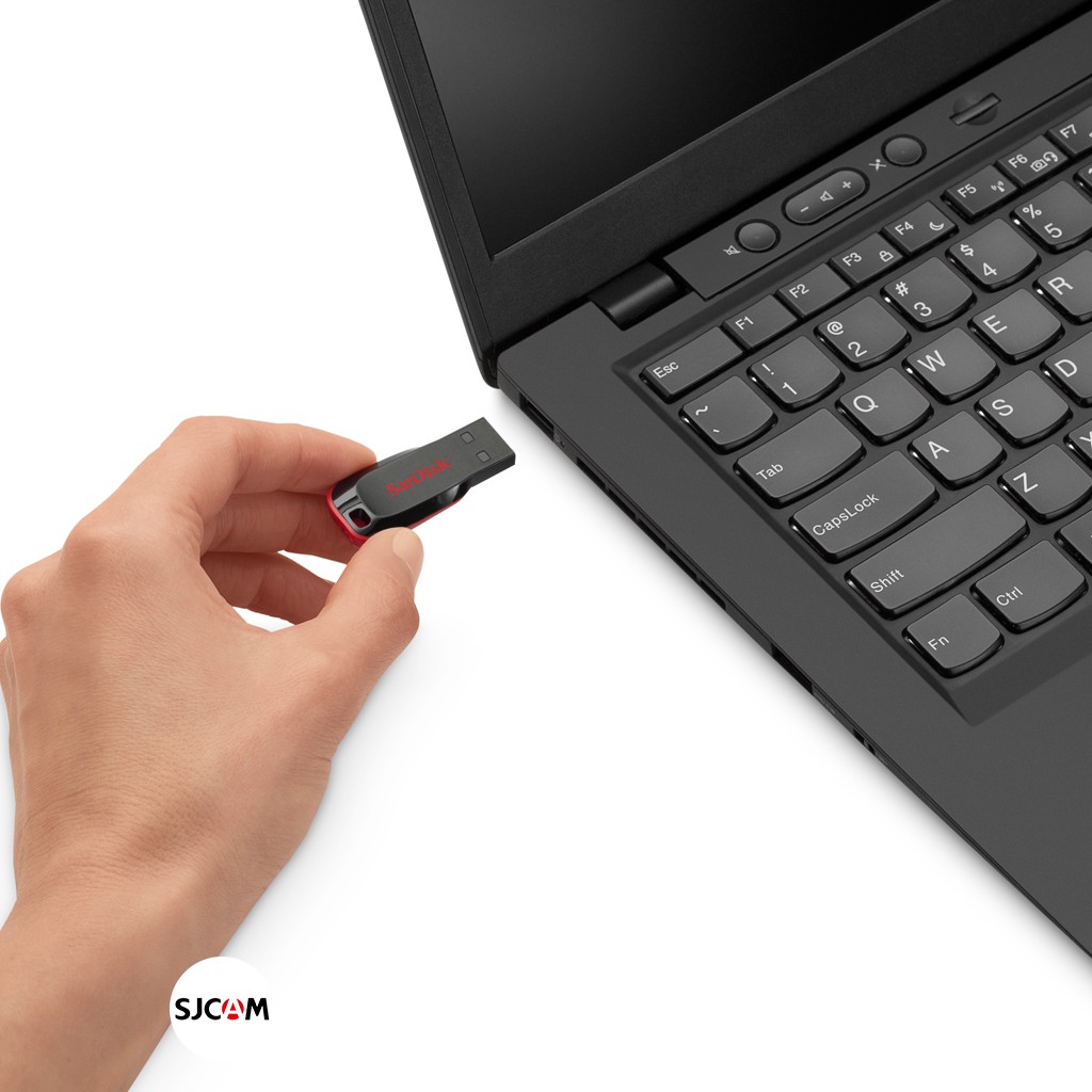 SanDisk Flash Drive CRUZER BLADE 64GB USB2.0 (SDCZ50_064G_B35) แฟลชไดร์ฟ ใส่ โน๊ตบุ๊ค PC เครื่องเสียง ประกัน Synnex 5ปี