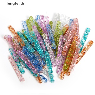 Fengfei แท่งไอศกรีมอะคริลิค DIY สําหรับเด็ก 10 ชิ้น