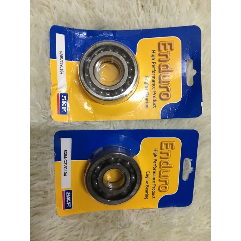 6304 6205 SKF 100% ENDURO C3 RACING BEARING CRANKSHAFT 6305 / 63/22 SKF C3 / C4 ENDURO BEARING HARDE
