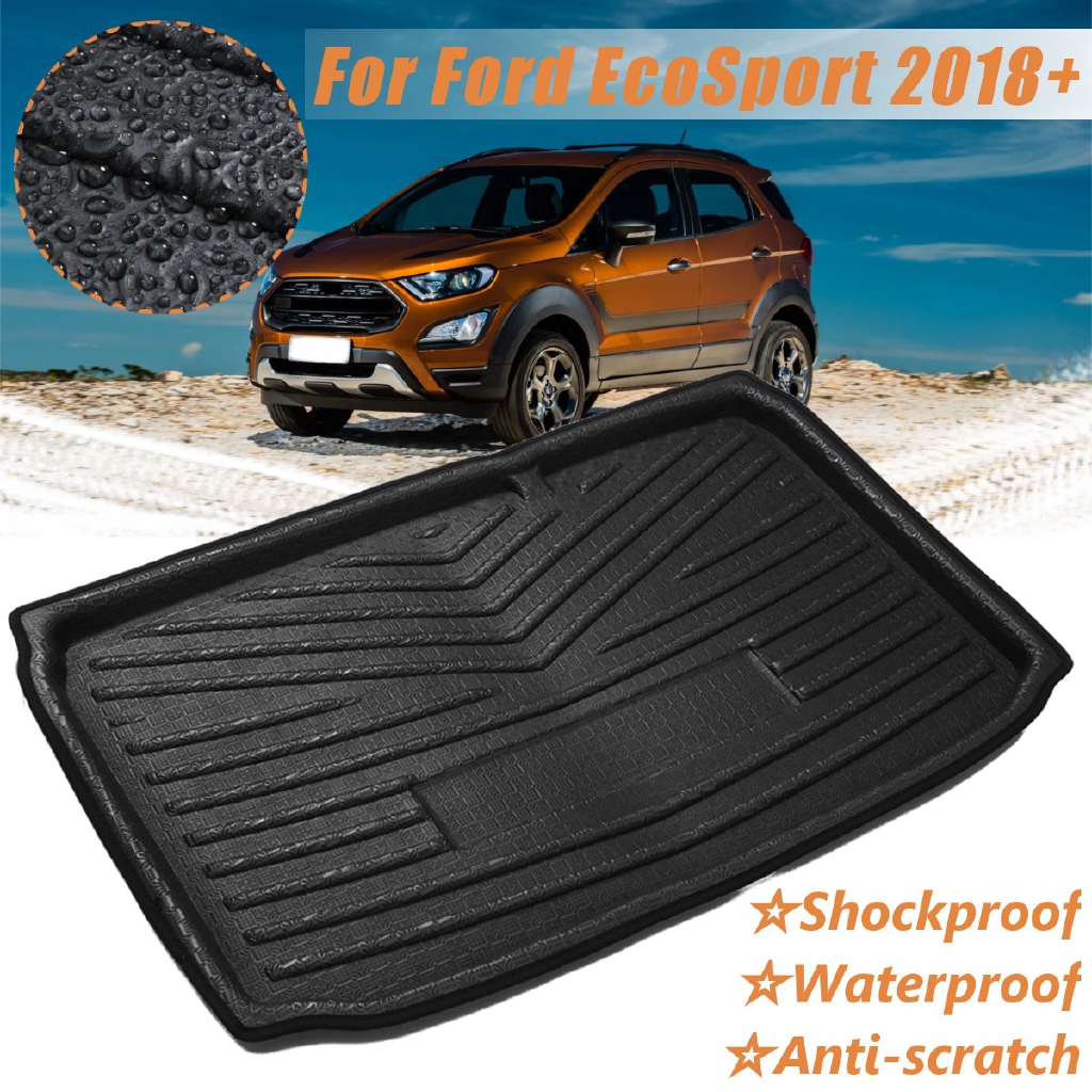 Fit For Ford Ecosport 2018 Boot Cargo Liner Tray Rear Trunk Floor