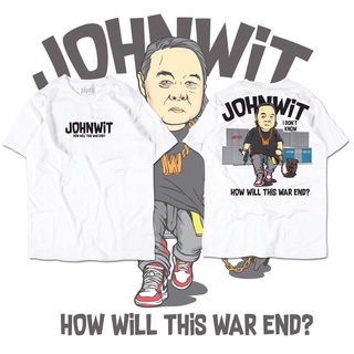 เสื้อยืดวินเทจhhXe JHON WIT V.8 XP. เสื้อยืดลายล้อเลียนการเมือง #ส่งฟรีไม่ง้อโค้ด  ศึก   ครีม   บาท S-3XL