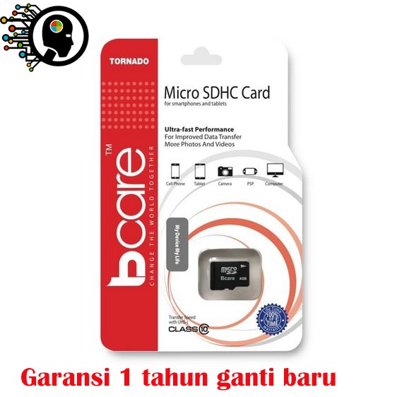 การ์ด MicroSD 64GB Bcare