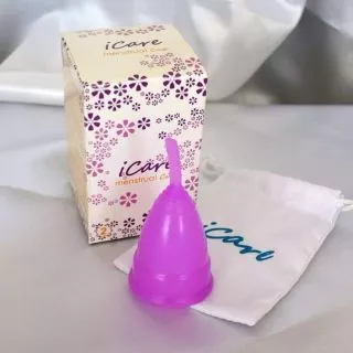 ส่งเร็วมาก iCare เลือกสีได้ ถ้วยอนามัยรองประจำเดือน Menstrual cup