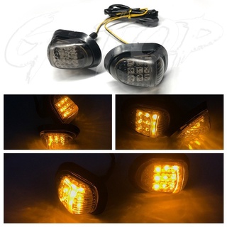 ไฟเลี้ยวทรงหลังเต่า LED For R15 ,R3 ,MSX ,CBR 150 ,CBR500 ,CBR650 ,Demon ไฟเลี้ยวแต่ง อะไหล่ มอเตอร์ไซค์ MT61