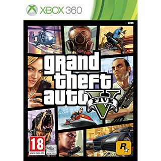 แผ่น XBOX 360 : GTA V ( มี 2แผ่น) ใช้กับเครื่องที่แปลงระบบ RGH