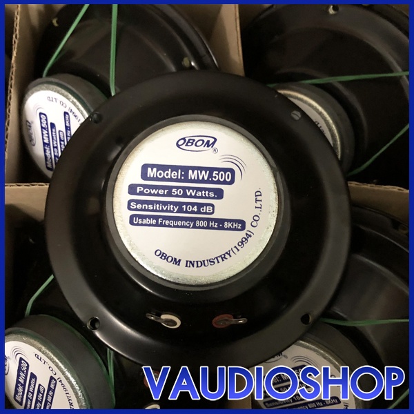 ดอกลำโพง 5 นิ้ว OBOM 5" MW500 (50W) จำนวน 1 ตัว ลำโพง 5" OBOM 50W MW-500