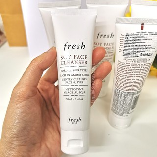 พร้อมส่ง ของแท้ FRESH Soy Face Cleanser 50ml