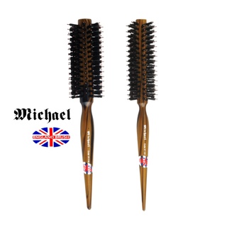 MENHAIR England Brush แปรงหวีไมเคิล หมุนผมกับไดร์เพิ่มวอลุ่ม เซ็ตผม ทำลอน ของเเท้ 100%