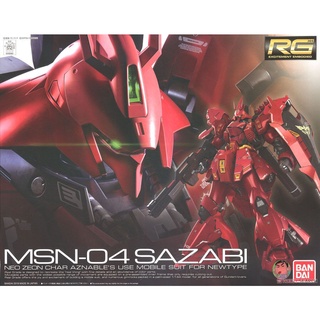 BANDAI Gundam RG 29 1/144 MSN-04 SAZABI Model Kit