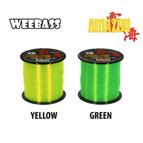 (เอ็นตกปลา สายเอ็นตกปลา)WEEBASS สายเอ็น - รุ่น AMAZON 1/8LB ราคาถูก Shopee Lazada