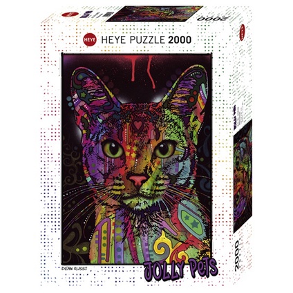 HEYE: ABYSSINIAN – JOLLY PETS by Dean Russo (2000 Pieces) [Jigsaw Puzzle]