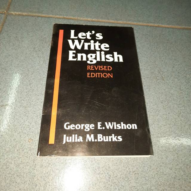 LETS WRITE ENGLISH**